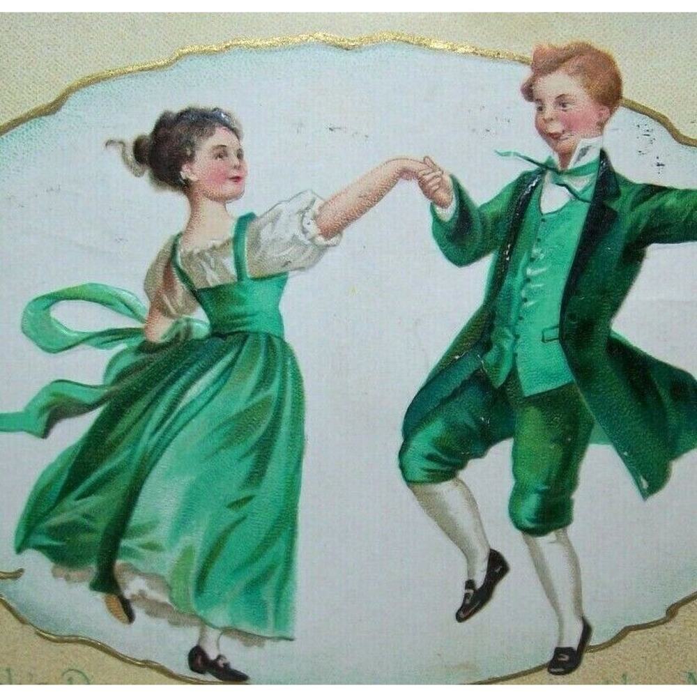 Saint Patricks Day Postcard Ellen Clapsaddle Original Vintage San Francisco 1909